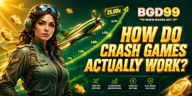how do crash games actually work