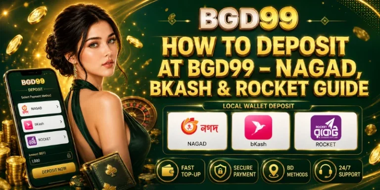 how to deposit at bgd99