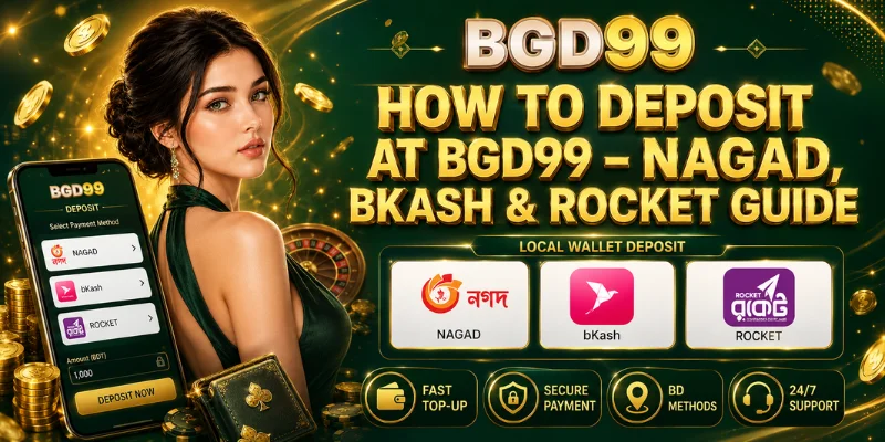 how to deposit at bgd99