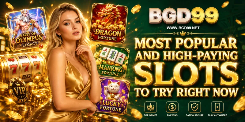 most popular and high-paying slots to try right now
